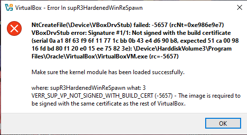error-ntcreatefile-virtualbox
