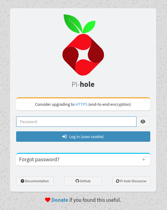 login_pi_hole_raspberry_pi
