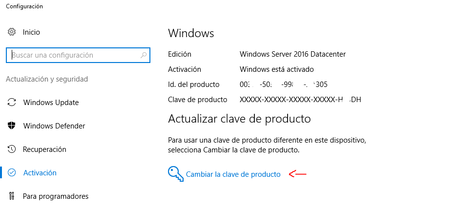 cambiar_clave_de_producto_windows_server