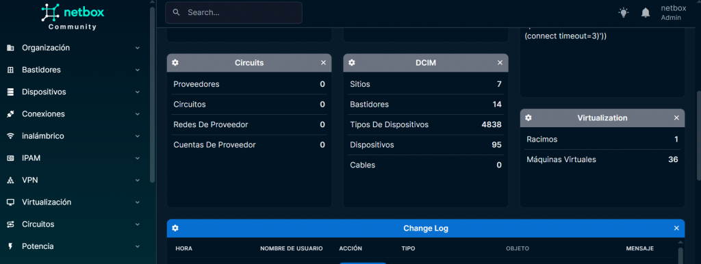 dashboard-netbox